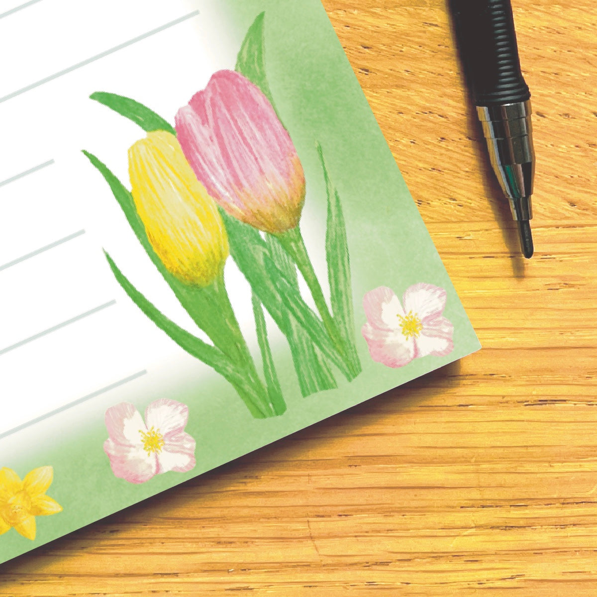 Spring Bloom Notepad Multiple Options