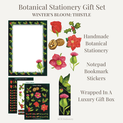 Winter Botanical Stationery Gift Sets