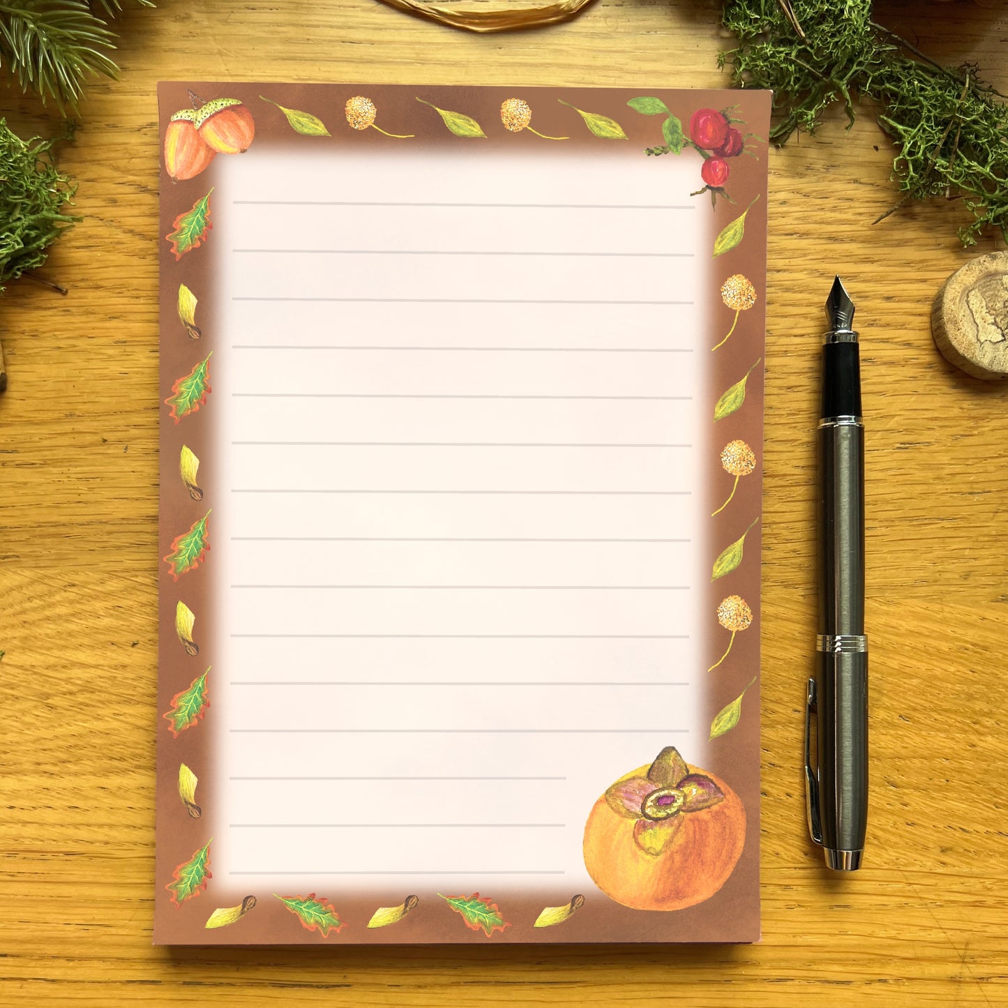 Woodland Walk Fruits Notepads