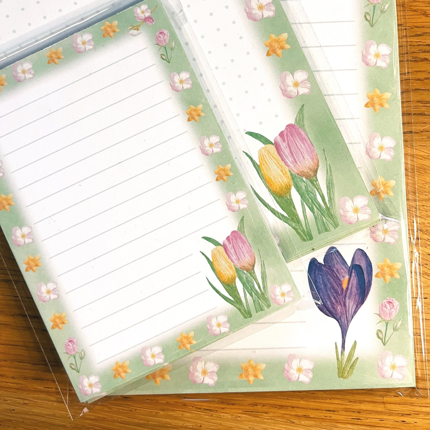 Spring Bloom Notepad Multiple Options