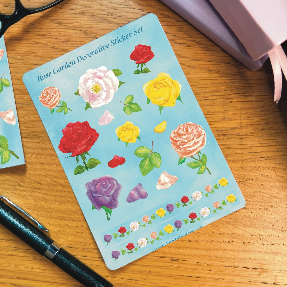 Rose Garden Sticker Sheets