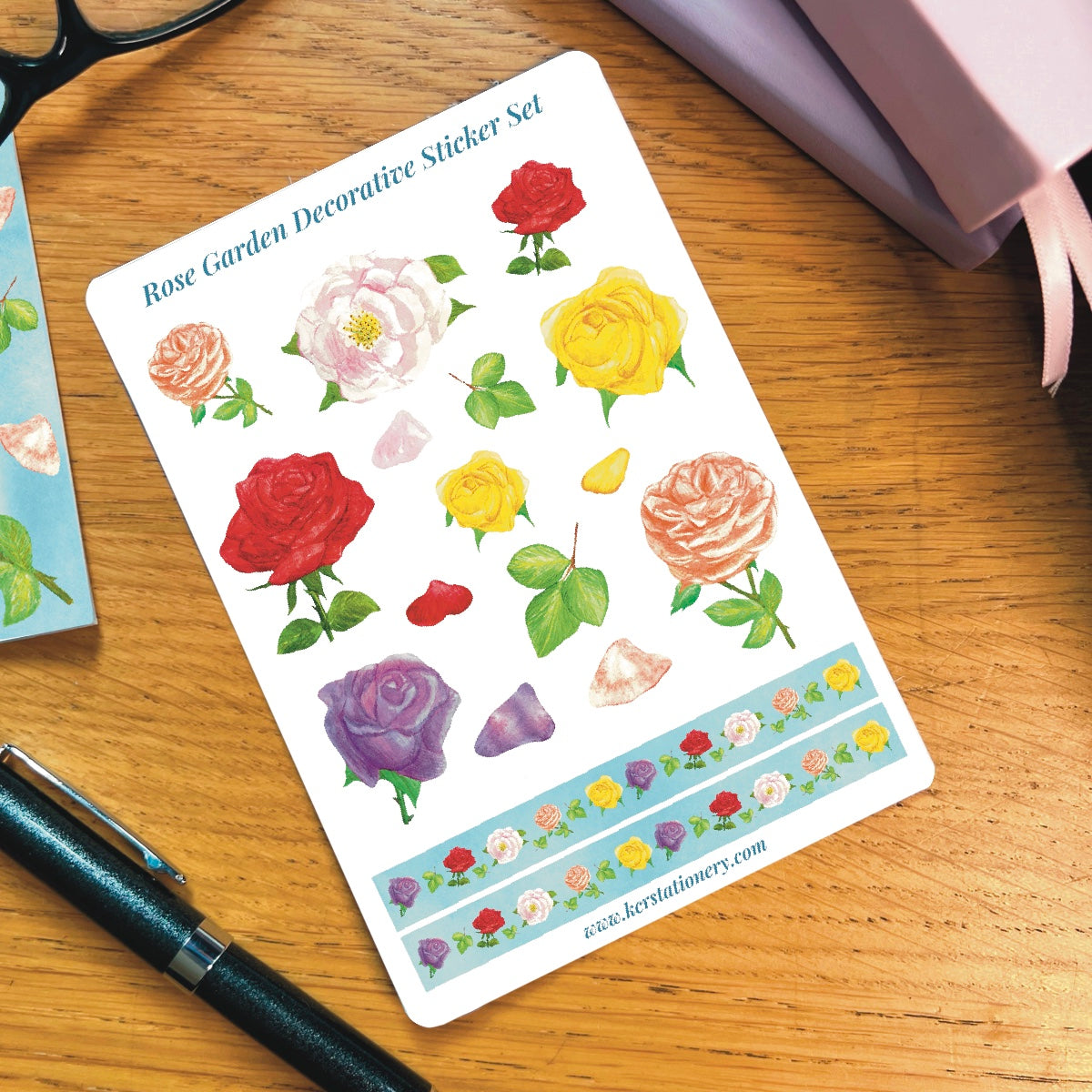 Rose Garden Sticker Sheets