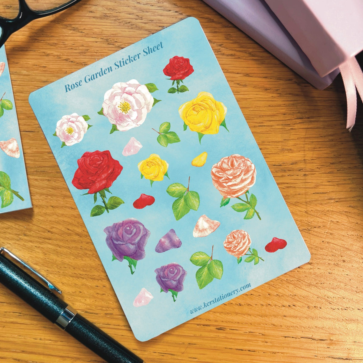 Rose Garden Sticker Sheets