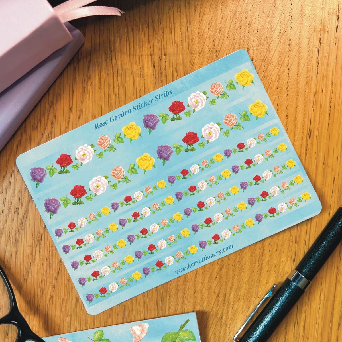 Rose Garden Sticker Sheets