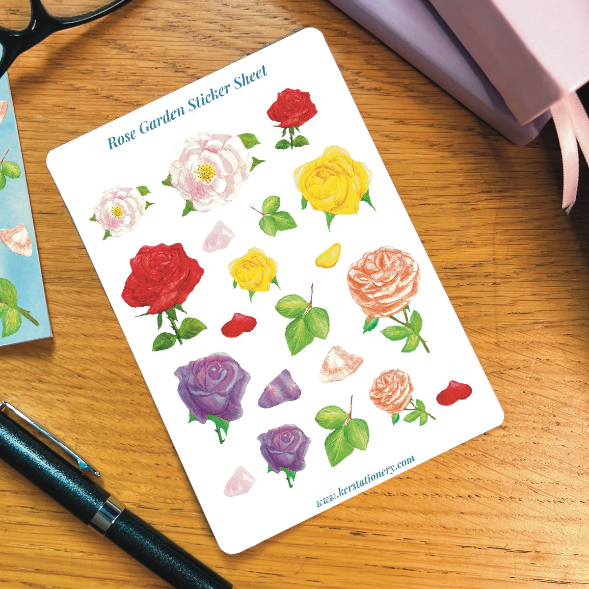 Rose Garden Sticker Sheets