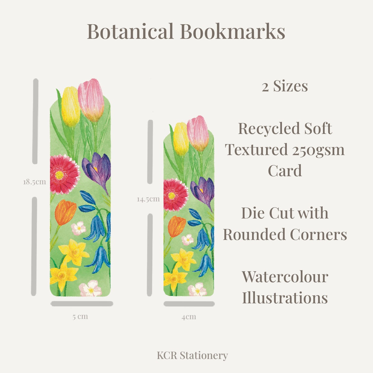 Spring Bloom Bookmarks