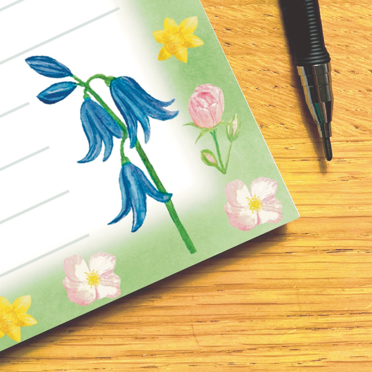 Spring Bloom Notepad Multiple Options