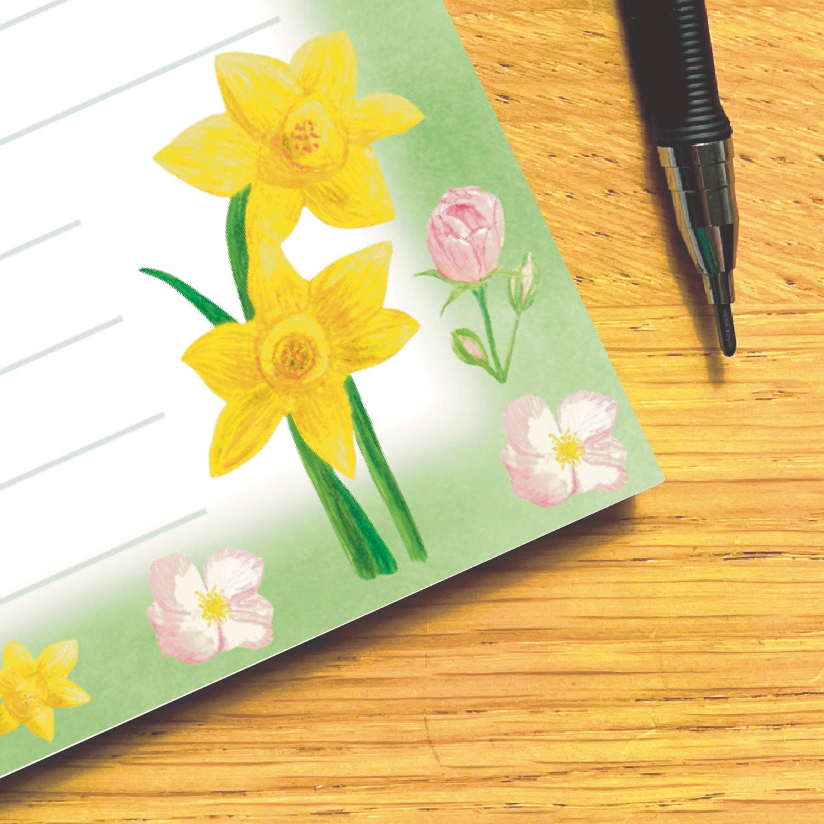 Spring Bloom Notepad Multiple Options