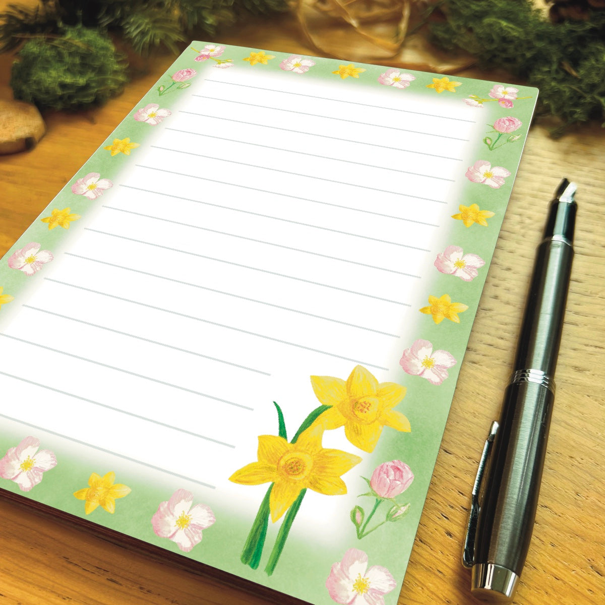 Spring Bloom Notepad Multiple Options