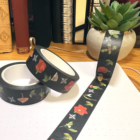 Winter Botanical Washi Tape